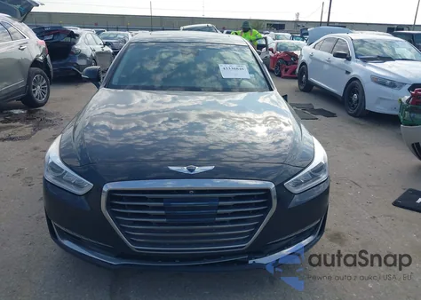 2017 Genesis G90 3.3T Premium z USA, uszkodzony, nr VIN KMHG34JA9HU030568